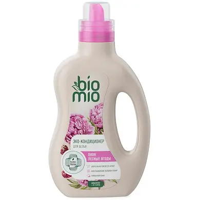 BioMio bio soft экологичный кондиционер для белья пион лесные ягоды концентрат 800 мл