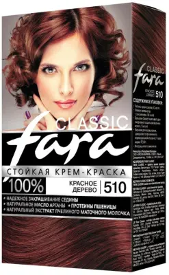 Fara краска для волос 510 красное дерево 