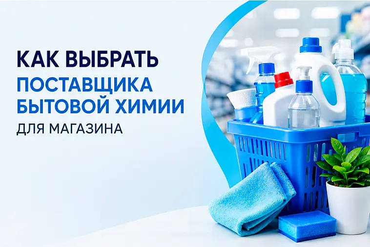 Как выбрать поставщика бытовой химии для магазина