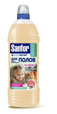 Sanfor эксперт для мытья полов когда в домекошка 500 мл 