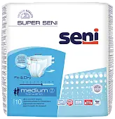 Подгузники BELLA SUPER SENI AIR Medium 10шт