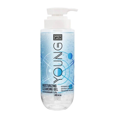 Space Latte young увлажняющий гель для умывания 400 мл 