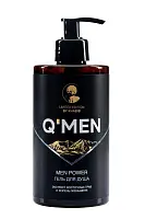 Q’men гель для душа мужской men, 410 мл