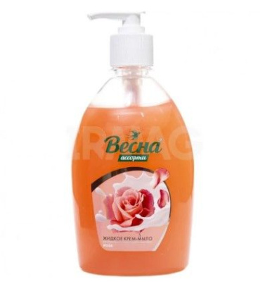 ВЕСНА ассорти жидкое мыло роза 500 г 