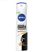 Nivea део спрей женский невидимый для черного и белого мл