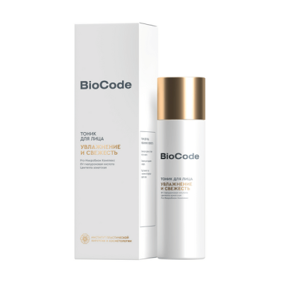 Biocode тоник для лица увлажнение и свежесть 180 мл 