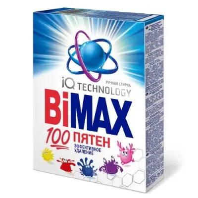 BiMax 100 пятен стиральный порошок 400 гр 