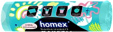 Homex пакеты для мусора 35 литров 10 штук с завязками очень стильные бирюзовые