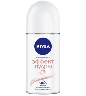 Nivea део шарик женский эффект пудры 50 мл 