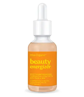 Miss Organic восстанавливающая сыворотка упругость для лица и век beauty energizer 30 мл 