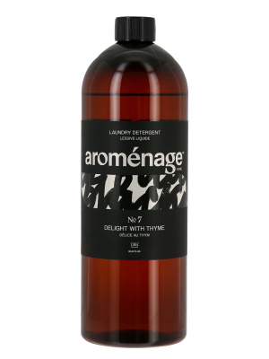 Aromenage гель концентрат для стиркидля стирки черного белья наслаждение тимьяном 0,9 л 