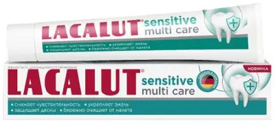 Лакалют зубная паста сенсетив care 60 г 