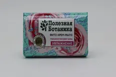 ВЕСНА Туалетное Фито крем-мыло «Полезная ботаника» гиалурон + экстракт розы Увлажнение, 90 г