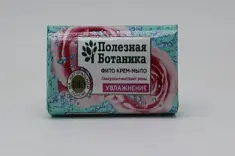 ВЕСНА Туалетное Фито крем-мыло «Полезная ботаника» гиалурон + экстракт розы Увлажнение, 90 г