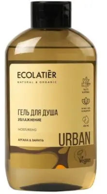 Ecolatier гель для душа увлажнение аргана ваниль 600 мл 