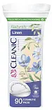 Cleanic Naturals ватные диски гигиенические пилинг 90 шт