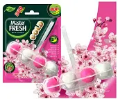 Master FRESH gold подвесной блок для унитаза effect 400 смываний 5в1 сакура 1шт
