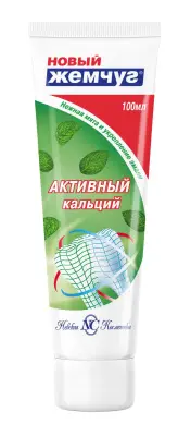 Новый Жемчуг зубная паста комплекс легкая мята 100 мл 
