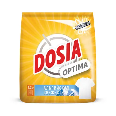 Dosia стиральный порошок автомат альпийская свежесть 1,2 кг