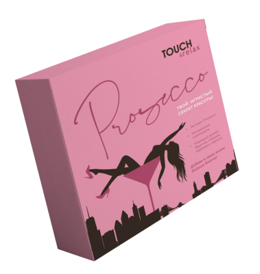 Подарочный набор TOUCH&Relax prosecco шампунь 300 мл + бальзам 300 мл + маска для волос 200 мл 