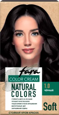 КЛ Кр.д/в FARA Natural Colors Soft 301 черный 
