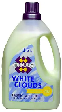Meule концентрированный кондиционер для белья белые облака 1,5л 40 стирок