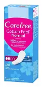 Carefree салфетки ароматом свежести 20 шт стикер