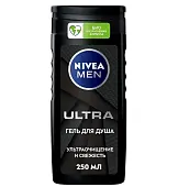 Nivea Men гель для душа ultra очищение и свежесть 250 мл
