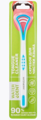 WATERDENT скребок для чистки языка 