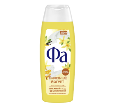 Фа душ гель ванильный йогурт 250 мл 