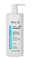 ARAVIA Professional шампунь увлажняющий для восстановления сухих обезвоженных волос pure shampoo 1000 мл