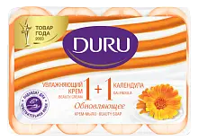 Duru 1+1 туалетное крем мыло увлажняющий крем и календула 4*80 гр