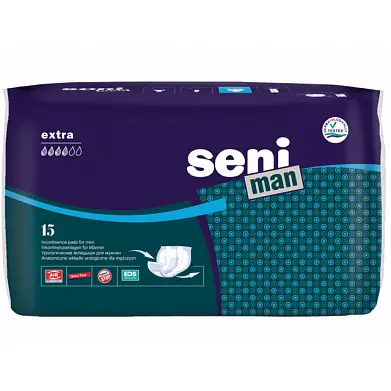 BELLA Вкладыши урологические SENI по 15 шт