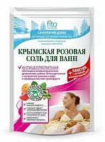 Фитокосметик соль для ванн Крымская розовая Антицеллюлитная 500г