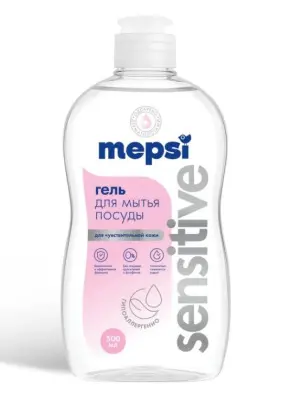Mepsi гель для мытья посуды без запаха 500 мл 