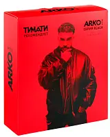 Arko men подарочный набор пена black 200 мл + гель после бритья black 150 мл