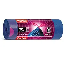 Paclan мешки для мусора с тесьмой Premium 35л 15шт
