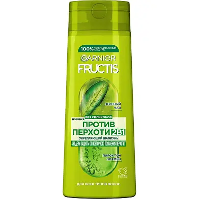 Fructis шампунь 2 в1 против перхости 250 мл