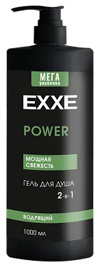 Exxe men гель для душа 3 в1 бодрящий 1000 мл