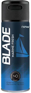 Blade дезодорант спрей для мужчин marine fresh 150 мл