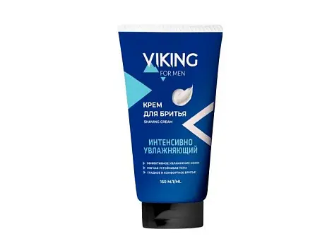 Viking крем для бритья увлажняющий туба 150 мл