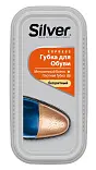Silver губка для обуви широкая придающая блеск натуральная