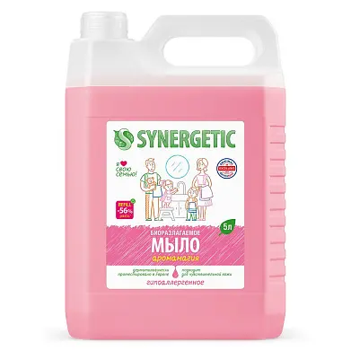 Synergetic жидкое мыло аромамагия 5 л