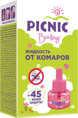 Picnic Baby жидкость от комаров 45 дн 30 мл 