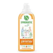 Synergetic гель для мытья посуды сочный апельсин 1 л