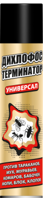 Арнест дихлофос терминатор от летающих и ползающих насекомых 600 см3 