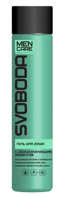 SVOBODA MEN CARE гель для душа с дезодорирующим эффектом 300 мл 