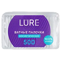 Lure ватные палочки п э 500 шт