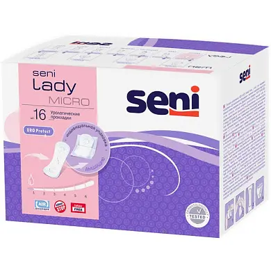 BELLA Прокладки урологические SENI LADY 16шт