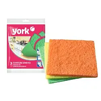 York губки абразивные 3 шт